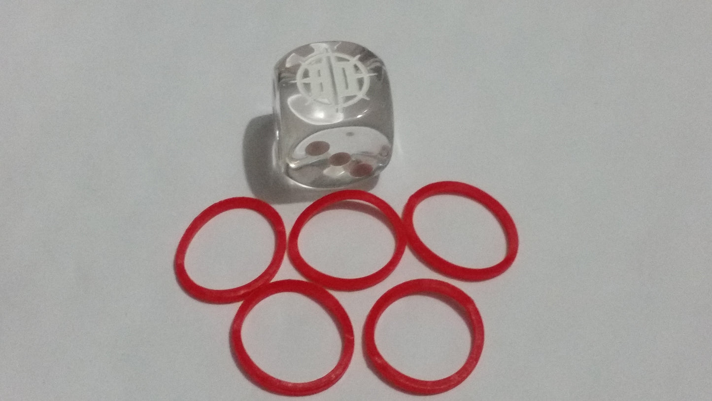 Skill ring (MANY Colors!) (5 per order)