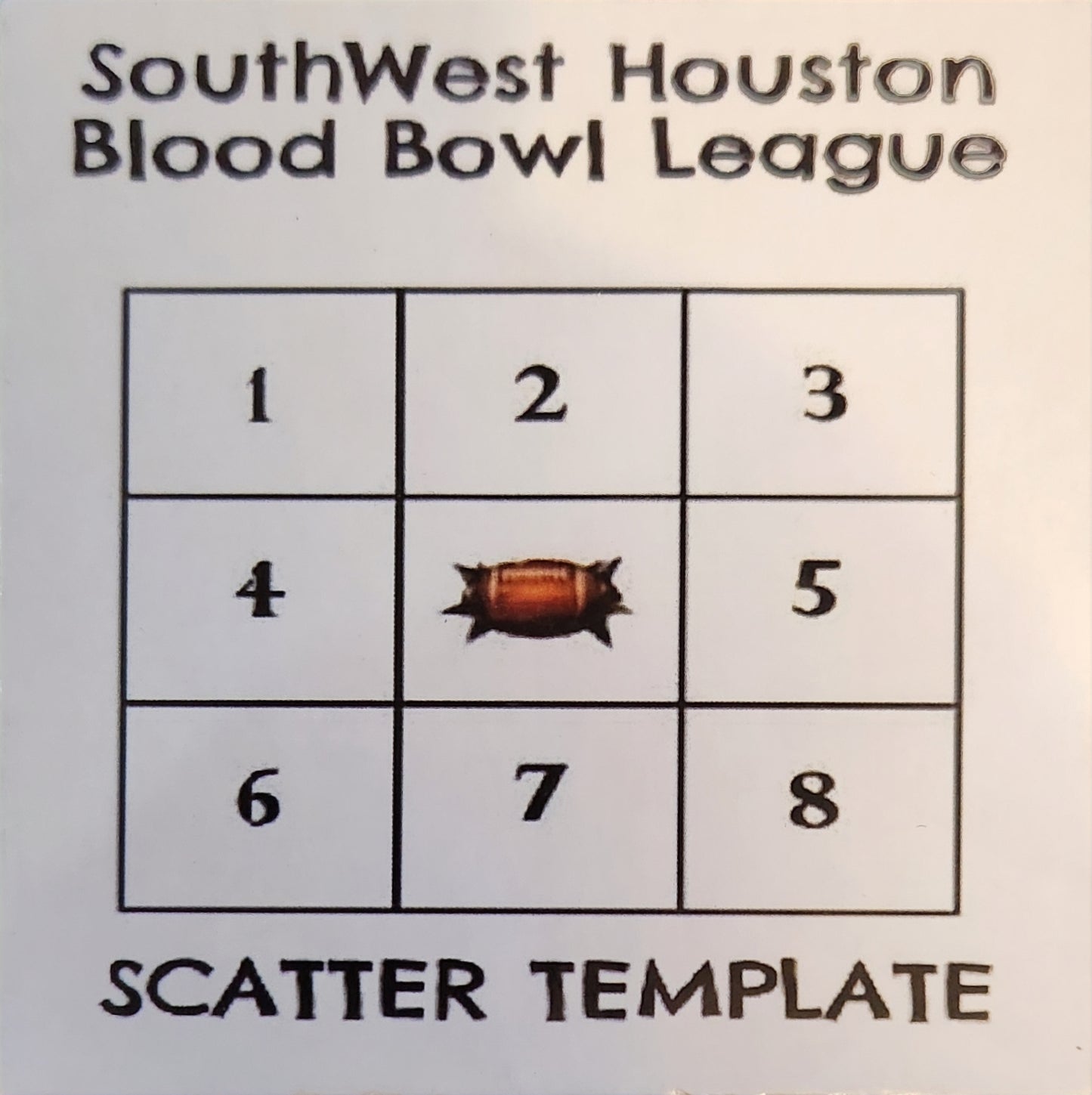 SouthWest Houston Blood Bowl League Template