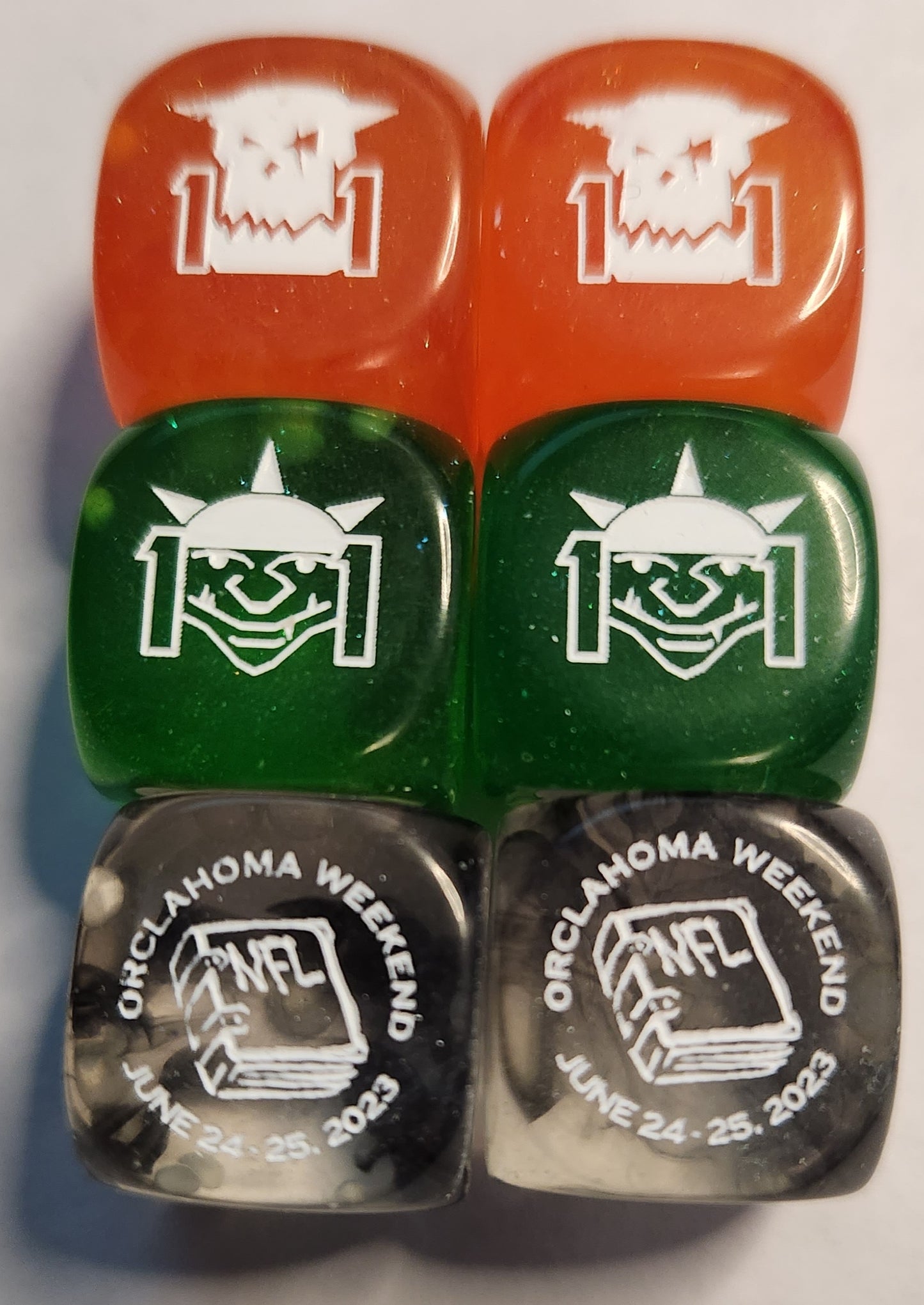 Orclahoma Weekend 11 Dice Set