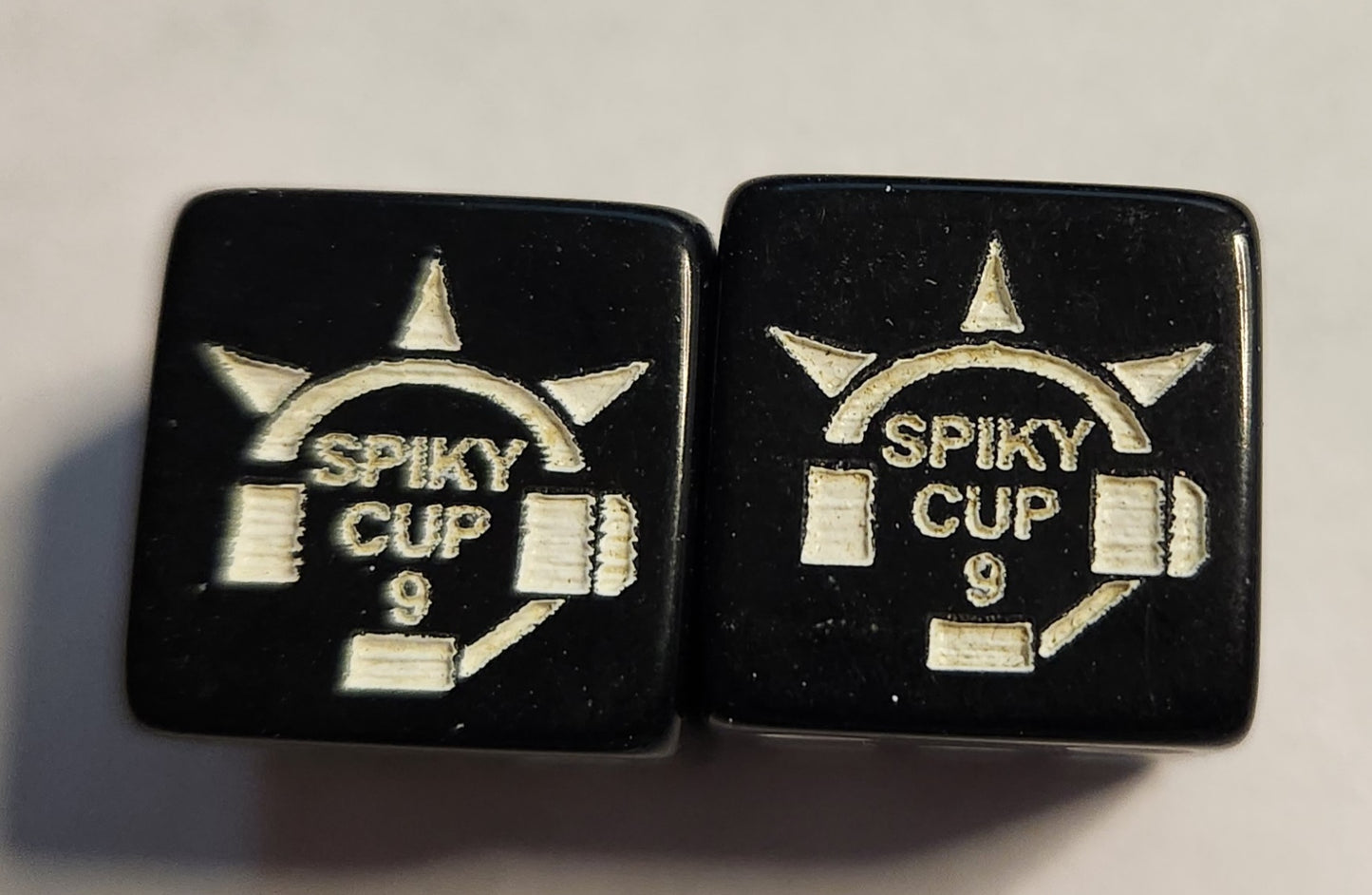 Spiky Cup 9 Dice Black (FINAL ONE!)