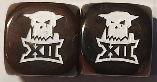 Orclahoma Bowl XII Dice - Brown