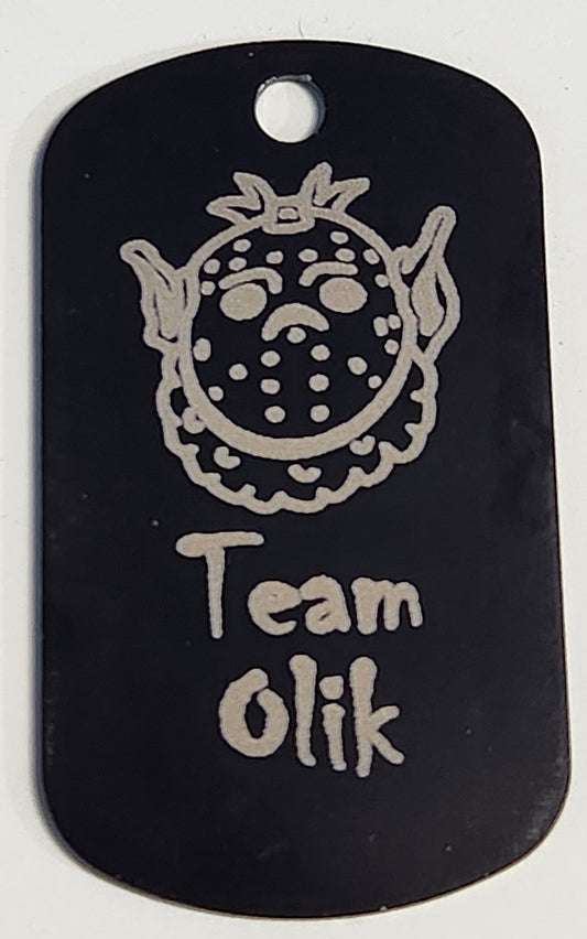 Orclahoma Weekend XIII - Team Olik Dog Tag (w/ Chain)