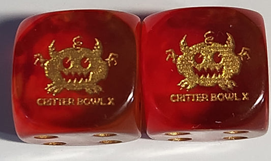 Critter Bowl X dice